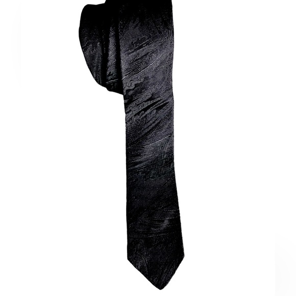 Vintage necktie Black - Picture 1 of 2